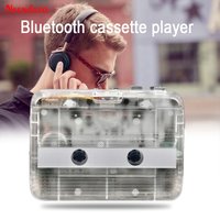 Protable Bluetooth Plastic Cassette music player Tape adapter Personal stero FM Radio Cassette Player Converters With Auto-rever