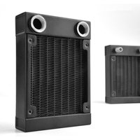 Syscooling Water cooling radiator 80mm size aluminum material radiator for PC water cooling G1/4 thread install 80mm fans