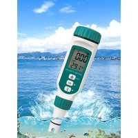 Soil Salty Detector Brine Aquarium Food Water Quality Tester Portable Salinity Meter Digital Salinometer Halometer Salt Gauge