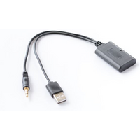 Universal Car Wireless Bluetooth-compatible Receiver USB 3.5MM Aux Media Bluetooth-compatible 5.0 Music Player Audio Adapter