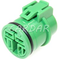 1 Set 4 Pin 6.3 Series Auto Large Current Wiring Harness Plastic Housing Waterproof Socket With Terminal AC Assembly