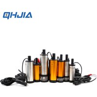 38-mm-Elektropumpe zum Pumpen von Diesel, Öl, Wasser und Kraftstoff, Gleichstrom 12 V/24 V, Mini-Kraftstoff-Saugpumpe für Autos, 12 l/min.