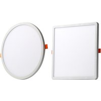 LED Panel Lights Ultrathin Surface Downlight 6W 8W 15W 20W 110V220V Square Round Panel Light White/Warm Indoor Bedroom LED Light