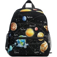 2026 New 3D planets print Children Backpacks Brand Design Girl Boys Backpack Toddler Kids Neoprene School Bags Kindergarten Bag