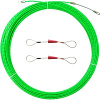 4mm 10m 20m 30m Wire Rod Electrical Cable Puller Fish Tape Duct Rodder Through Wall Threader Kit