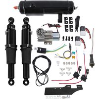 Motorcycle 12V Rear Air Ride Suspension Air Tank For Harley Touring Road King Street Glide Electra Glide 1994-2024