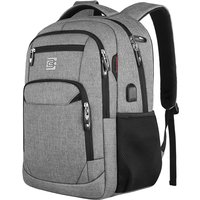 Business Travel Anti Theft 15.6 Inch Laptops Backpack with USB Charging Port College School Computer Bag for Women & Men Fits