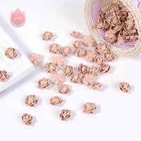 10/20/50Pcs Silk Rose Artificial Flowers for Home Decor Garden Girl Hair Hairpin Flower Wreath Accessories DIY Wedding Decor