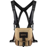Eyeskey Universal Binocular Bag/Case with Harness Durable Portable Binoculars Camera Chest Pack Bag for Hiking Hunting