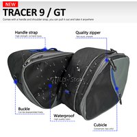 New For Yamaha Tracer 9 / 900 GT Motorcycle Luggage Bags Black Expandable Inner Bags Pannier Liner Tool Box Saddle Bag Suitcases