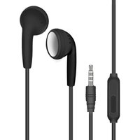 3.5mm In-ear Earphones White For Samsung Galaxy Wired Headset With Mic Jack Headphone For Smart Cell Phones Adjustable Volume