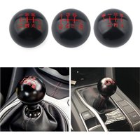 JDM style black 6 Speed M10X1.5/M10X1.25/M8X1.25 Gear Shift Knob For Honda Acura/TOYOTA/NISSAN