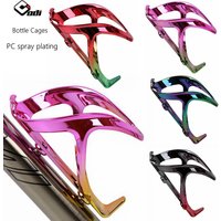 ODI Bicycle Bottle Cage Electroplating Rainbow Fiberglass Nylon MTB Bike Water Cup Holder Drink Bottle Bracket Riding Equipment