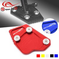 Pour BMW K1600GT K1600GTL K1600GA K1600B 2011-2022 béquille de moto pied support latéral agrandisseur plaque béquille agrandir Extension