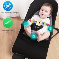 LazyChild Artifact Rocking Chair for Baby Comfort Chair Newborn Baby Recliner With Baby Sleep Fabric Artifact Child Cradle Bed