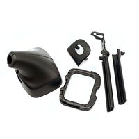 For Golf 6 MK6 Passat Jetta Tiguan Touran Interior Mirror Base Shield Rain Sensor Shell Wiring Pipe Ceiling Cover Car Parts