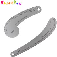 Metal Sewing French Curve Ruler for Fashion Design, Pattern Making, Sewing & Design Metric System 32cm 48cm 60cm Drafting Tool