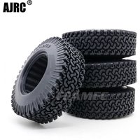 4pcs Rc 1:10 Crawler Beadlock Wheels Tire 1.9 Inch Rubber Wheel Tire 98mm Tyre For Rc Car Tamiya Truck Axial Scx10 D90