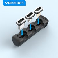 Tions Magnetische Stecker Fall Portable Storage Box Typ C Chagrer Adapter für iPhone Huawei Xiaomi Micro USB MFi Kabel Veranstalter