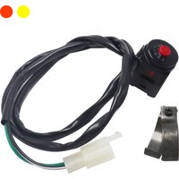 Universal ATV Motorrad Dual Sport Dirt Quad Start Horn Kill Off Stop Schalter Taste Motorrad Zubehör