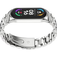 Strap for Mi Band 10 9 8 7 6 5 Metal Correa Mi Band 9 Bracelet Opaska Mi Band 8 Wristband Pulseira Miband 7 Watch Band NFC