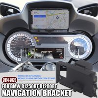 R1200RT For BMW R1250RT Motorcycle Accessories Navigation Bracket Mobile Phone Holder Wireless Charging Stand R1200RT 2014-2020