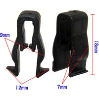 Car Center Console Instrument Panel Audio Navigation CD Fastener Clip For Mitsubishi Lancer Outlander Leopaard BYD F6