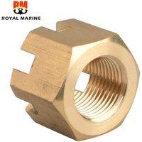 90171-10M01 Outboard Nut Castle For Yamaha Outboard 2T 4T 6HP 8HP 15HP Parsun F15-06000016 Hidea Seapro 90171-10M00 boat motor