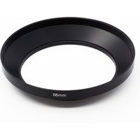 86mm 95mm 105mm x1 Thread Curved Tilted Metal Lens Hood Shade For Wide Angle Lens