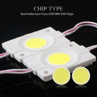 10pcs/lot New 2.4W/pcs injection COB LED Module with lens DC12V advertising light,Led Backlight For Channel Letters