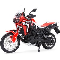 Maisto 1:18 Honda Africa Twin DCT Die Cast Vehicles Collectible Hobbies Motorcycle Model Toys