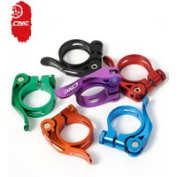 CNC Cycling Seat Tube Clamp Quick Release Mountain Bike 31.8/34.9mm Ultralight Bicycle Seatpost Clamp