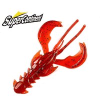 Supercontinent CRAZY 65mm/40mm Lobster Soft Lure Fishing Lures Attractive Shrimp odor salt Wobbler