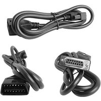 OBD II Main Cable, Used with iCarsoft diagnostic tools nterface