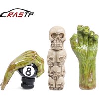 Universal Skull Head Style Gear Shift Knob Lever Shifter Car Truck Manual Stick Resin Shift knob Lever Stick Knob RS-SFN046