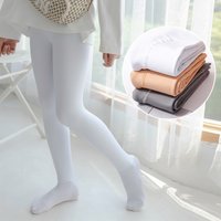 winter Girls white plus velvet thickening Dance stockings baby cotton Fleece Lining children pantyhose Keep warm leggings kids