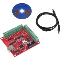 MACH3 CNC USB 100Khz Breakout Board 4 Axis Interface Driver Motion Controller CNC USB MACH3 100Khz Breakout Board 4 Axis In