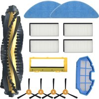 Hepa Filter Side Brush for CONGA EXCELLENCE 990 for Ecovacs Deebot N79S N79 Eufy RoboVac 11 11C Brush Cover Primary Filter