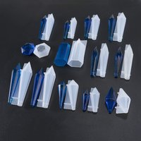 Quartz Shard Silicone Mold Crystal Point Mould Epoxy Resin Pendant UV Resin Craft Supplies UV Resin Epoxy Mold DIY Jewelry 1PC