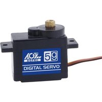AGFRC B05CLS 0,075S Schnelle Geschwindigkeit Metall Getriebe Kernlosen Motor 5g Micro Digital Servo für 1/28 RC Auto WLtoys K989 K969 Mini QAirplane