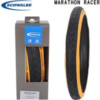 Schwalbe Marathon Racer 35-349 16inch Bicycle tire 16x1 1 / 3 Ultra Light Yellow Side for Folding Tyres