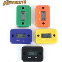 Motorcycle Hour Counter Meter Inductive Digital Engine Battery Timer LCD ATV Accessories Dirt Motocross Hours Account Motor Bik