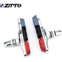 ZTTO MTB Mountain Road Bike Brake Pads Block Durable Rubber Brake Anti-Resistance Shoes V-Brake Pads Bicycle Brake Shoes 1 Pair