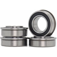 AliExpress FUSHIPRO 4Pcs F6003 Bearing F6003-19-2RS 19*35*11 mm Flange Ball Bearings F6003-RS Garden Cart Wheel Bearing