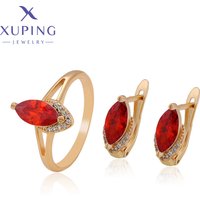 Xuping Summer Sale Fashion Ring and Earring Set on Promotion for Women ZBS680