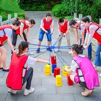 Child Outdoor Teamwork Game Props Toy Children Cooperate To Build Tower Kindergarten Sensory Equipment Kids Sports Toys