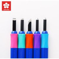 SAKURA 4/5 stücke Holz Carving Messer Set Tragbare Kunst Stift Messer Für Kunst Holz Carving Werkzeuge Handwerk Reparatur multi DIY Hand Werkzeuge