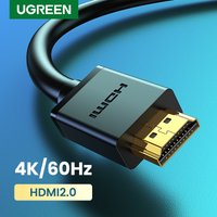 UGREEN High Speed HDMI-Compatible Cable for Xiaomi Mi Box PS4 1m 2m Gold Plated Port 4K 1080P 3D Cable 4K/60Hz HDMI-Compatible