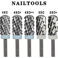 RolinStar 6.6 Large Round Top Barrel Safety 4XC 5XC Original Acrylic Powder Dipping Killer Remover Strongest Nail Drill Bits