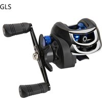 GLS Baitcasting Reel Drag Power 8KG Carp Fishing Reels 7.2:1High Speed Magnetic Brake System Casting Reel fishing accessories